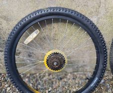 Mountain bike wheel