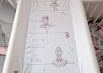 Cot top changing mat