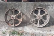 X farm machinery cast iron wheels