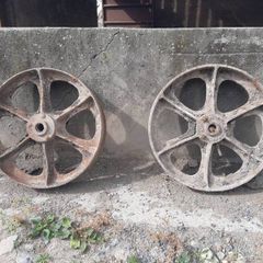 X farm machinery cast iron wheels