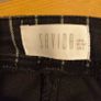 Navy Striped Ripped Jeans, size 8 Image 3