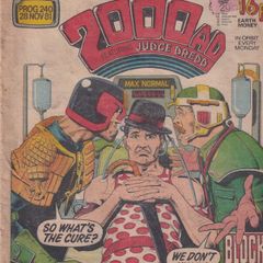 2000ad #240 (28th Nov 1981) Ipc Magazines Uk Comic