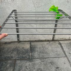 Wall mounted clothes drying rack