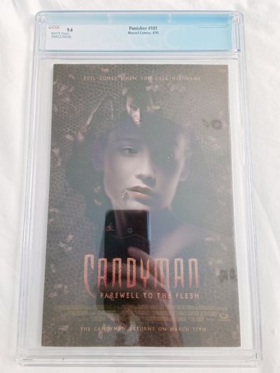 The Punisher Issue 101 CBCS / CGC 9.6 Certified Graded Comic Framed  DC Marvel