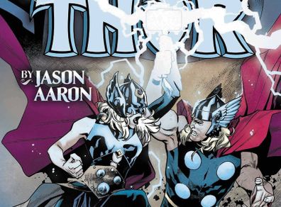 THOR by Jason Aaron Complete Collection graphic novels. From MARVEL Comics