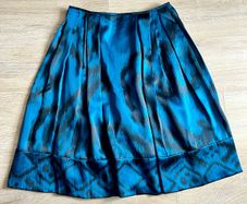 Nocturne 100% silk skirt uk8