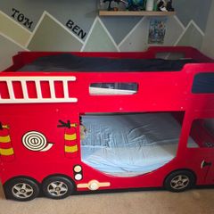 Kids Bunk Bed Fire Engine