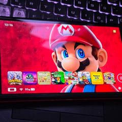 Nintendo Switch Oled (mario Edition) With 8gb RAM Installed