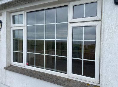 6 PVC Georgian Windows