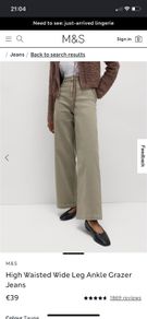 M&S Ankle Grazer Jean