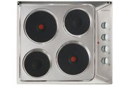 Stainless Steel 4 ring Solid Plate Hob