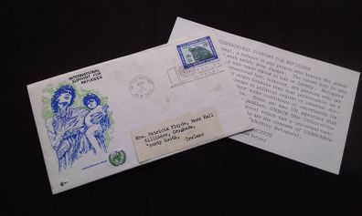 United Nations Stamps : International Support For Refugees , First Day Cover - 1971