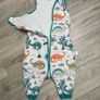 Sleeveless sleeping bags with feet x2 - 2.5 tog Image 2