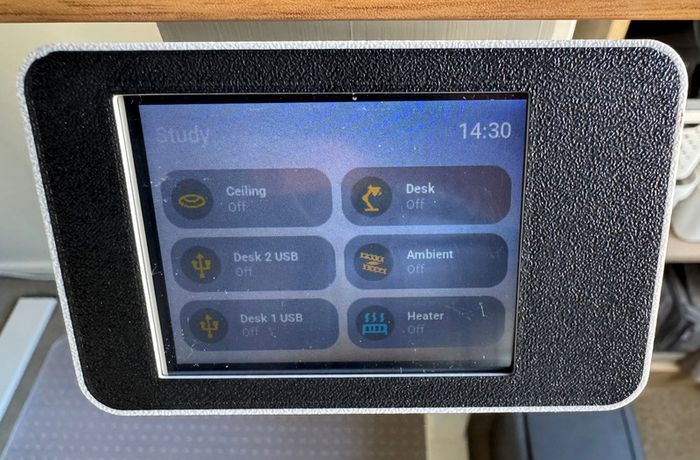 Home Assistant Desk Mount Cheap Yellow Display CYD