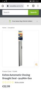 Threshold draught and rain excluder