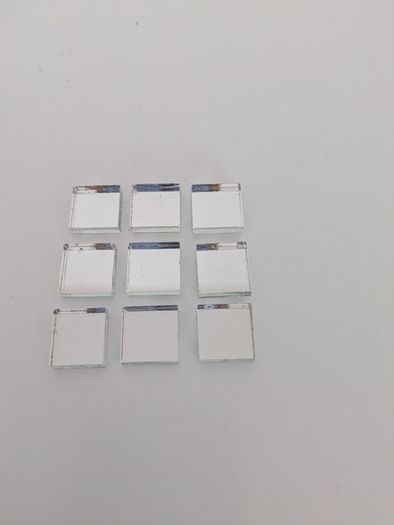 Mirrored Craft Mosaic Tiles