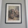 Old late 19th century print. A Darwinian Question Image 2