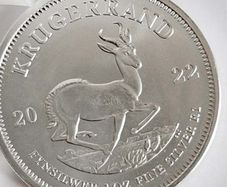 Tube of 10 Krugerrand Silver Coins 2022