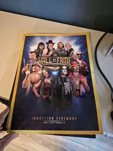 Wrestlemania 32 and 33 magazine programme