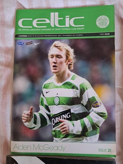 Celtic FC Programmes X 4