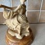 Vintage Midcentury Lady playing a Mandilin Image 5