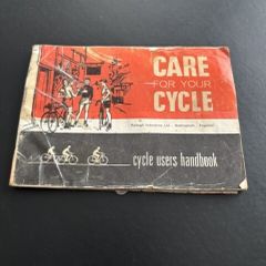 Raleigh Care Booklet c.1950