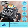 Kidiz 4-in-1 Baby Walker with Rocking Function and Wheels, Light, Music, Play Centre, Dining Table, Walking Chair for Babies, 6 Months and Up, foldable Image 4