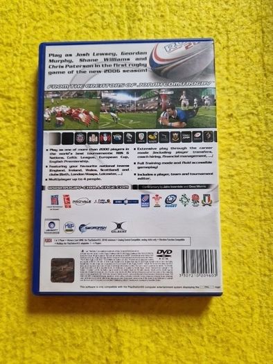 Rugby Challenge 2006 PlayStation2 Ps2 games Original