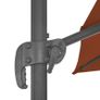 Cantilever Umbrella with Aluminium Pole Terracotta 400x300 cm Image 7