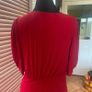 Red maxi dress. Image 6