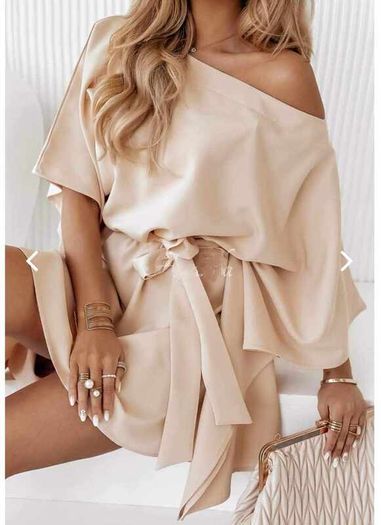Dress batwings Oversize beige Xs-XL