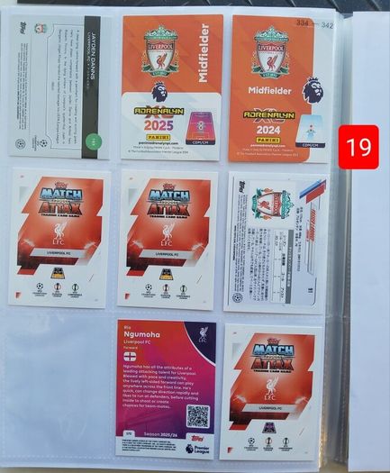 Liverpool Football Cards (116 Players)