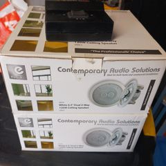 Ceiling or wall speakers