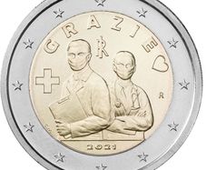 Italy 2 Euro Commemorative Coin 2021 - The Healthcare. Uncirculated