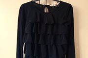H&amp;M  black blouse - Age 8-9 years
