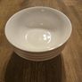 4 White Bowls Image 3