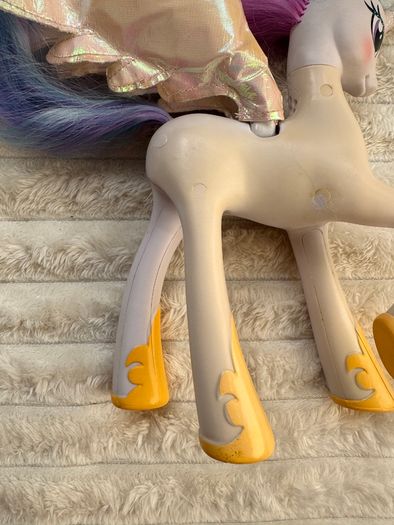 My Little Pony G4 Talking Princess Celestia speaks Polish approx. 21 cm. Used Plesae see photos