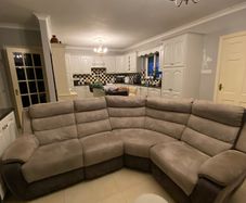 L shaped couch