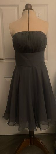 Grey Dress and Scarf