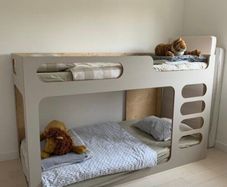 Perludi Amber in the Sky Loft / Bunk Bed Grey