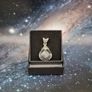 Ornate White Quartz Silver Pendant Image 10