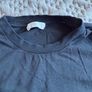 H&M silk blend black T-shirt Image 2