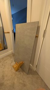 Concrete effect coffee table