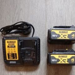 DeWalt Batteries and Charger