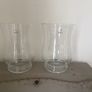 Pair of large glass vases Image 2