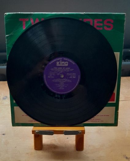 Vintage 1966 Signed Larry Cunningham LP - Two Sides Of Larry
