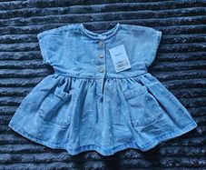Brand-New Next Baby Denim Dress