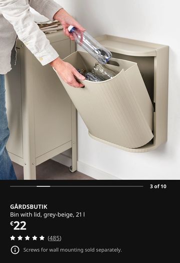 IKEA Gardsbutik bins
