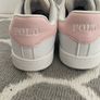 Pink & White leather Ralph Lauren runners Image 4