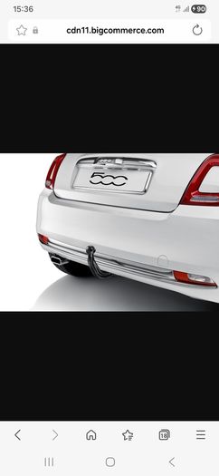 Fiat 500 Tow Hitch